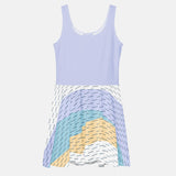 Road to Heaven.Vibrant Dress
