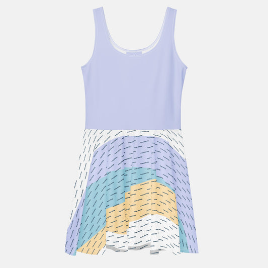 Road to Heaven.Vibrant Dress